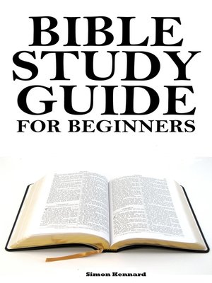 cover image of Bible Study Guide for Beginners